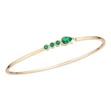 Load image into Gallery viewer, Flex Bangle with Gemstone Combo
