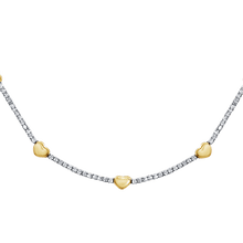 Load image into Gallery viewer, Heartbeat Diamond Tennis Necklace
