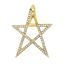 Load image into Gallery viewer, 3D Star Earring
