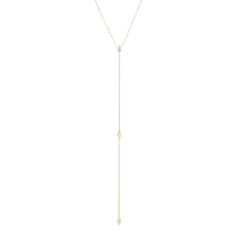 Load image into Gallery viewer, Marquise Diamond Lariat Necklace
