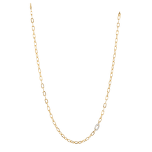 Load image into Gallery viewer, Single Diamond Link Necklace
